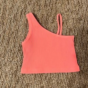 Ribbed tank/ crop top girls size 2-3T
